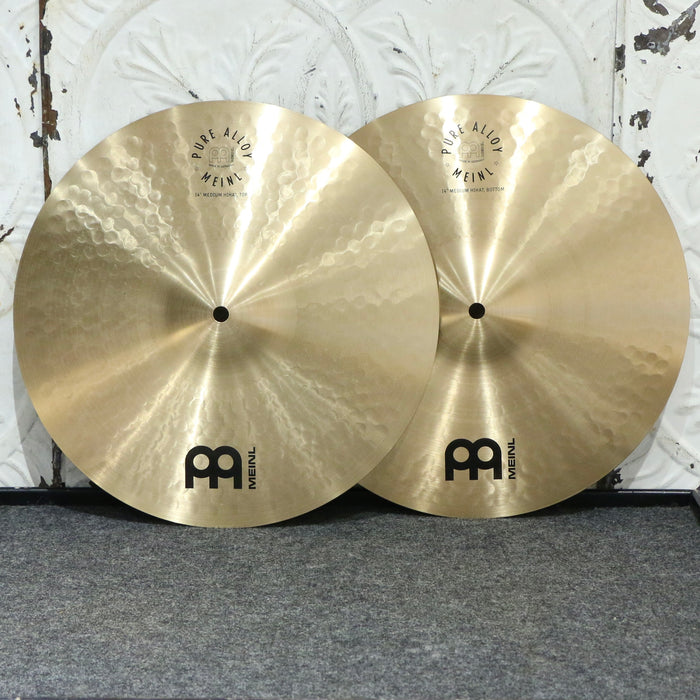 Cymbales hi-hat Meinl Pure Alloy Medium 14po (980/1138g)