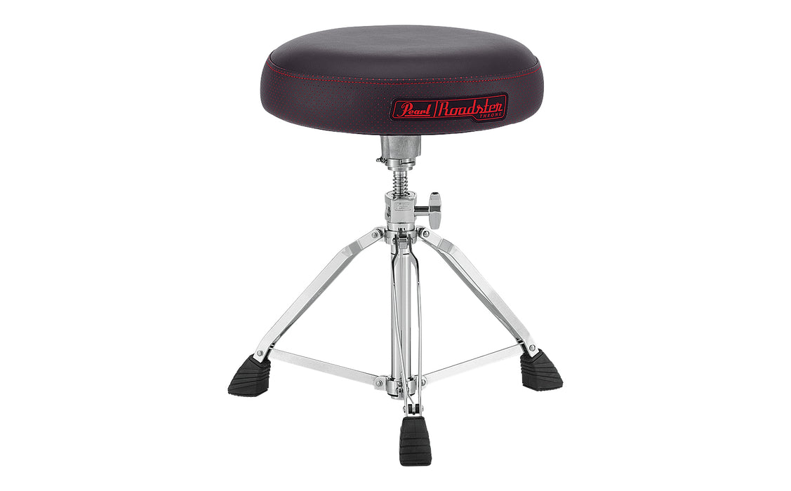 Banc Pearl Roadster Drummer's Throne avec siège rond