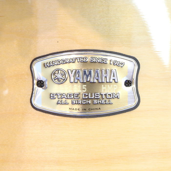 Yamaha Stage Custom Bop Drum Kit 18-12-14in - Natural Wood