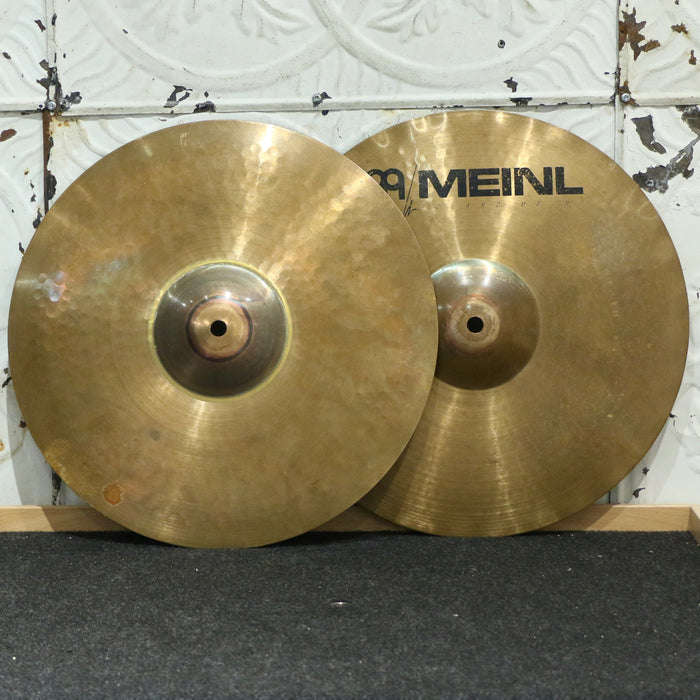 Cymbales hi-hat usagées Meinl Raker Medium Sound Wave 14po (1002/1104g)
