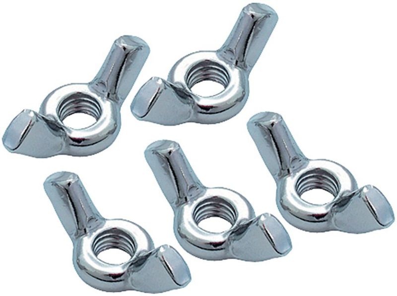 Gibraltar 8mm Lt Duty Wing Nut 5/Pack