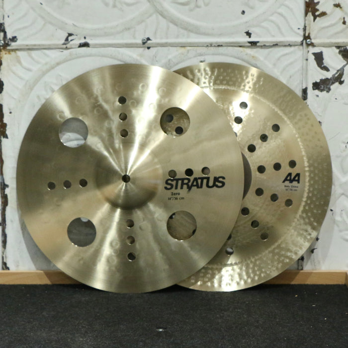 Cymbales stack Sabian Stratus Alto 14po (630/558g)