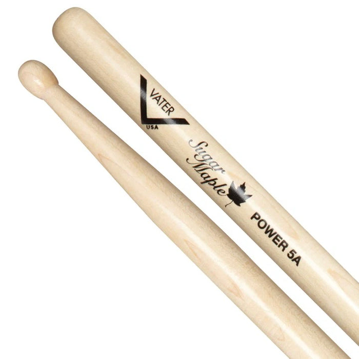 Vater Power 5A Drum Sticks - Sugar Maple