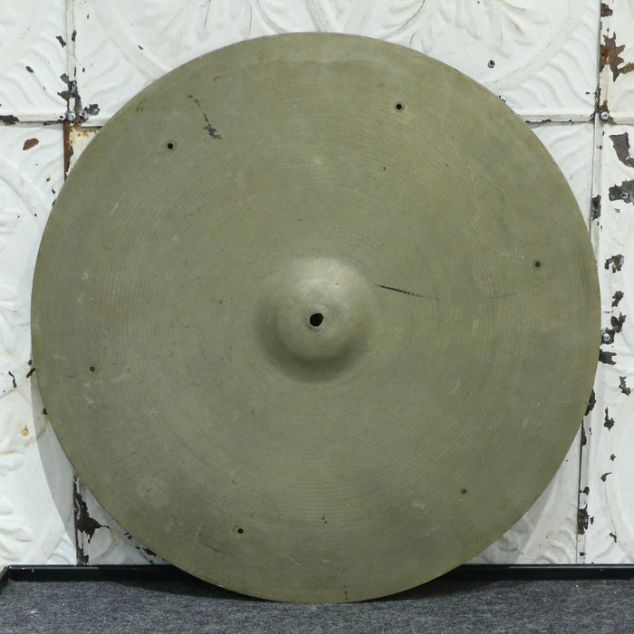 Cymbale ride usagée Zyn 20po (1726g) - keyhole, trous rivets