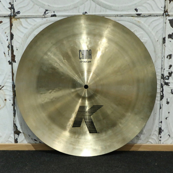 Cymbale chinoise usagée Zildjian K 17po (1024g)