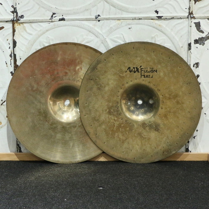 Used Sabian AAX Fusion Hi-Hat Cymbals 13in (877/1436g)