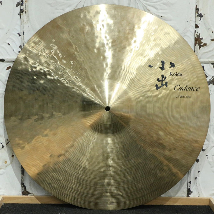 Used Koide Cadence Thin Ride Cymbal 22in (2346g)