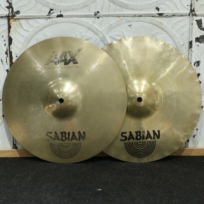 Cymbales hi-hat usagées Sabian AAX X-Celerator 13po (892/1386g)