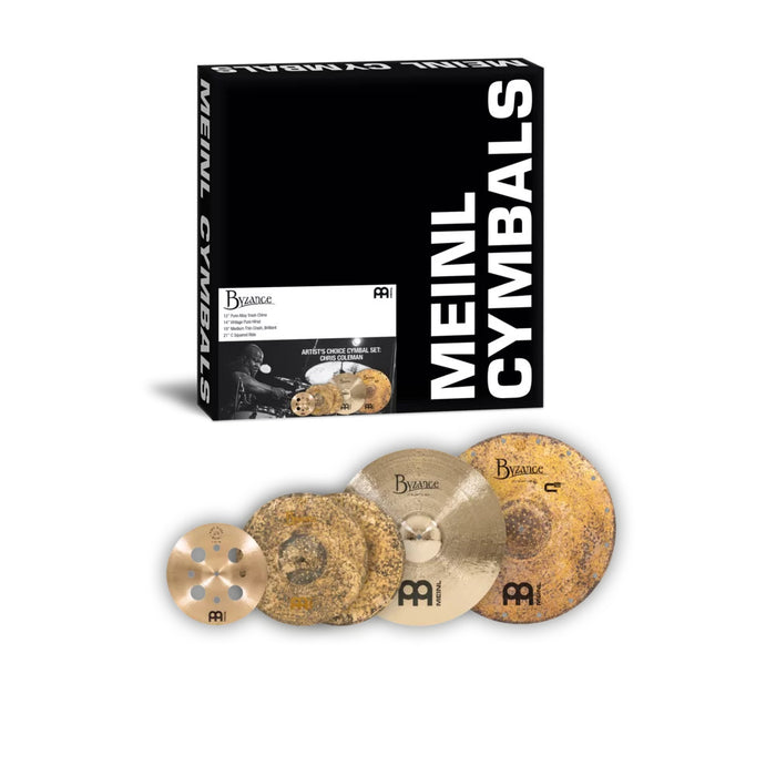 Ensemble de cymbales Meinl Artist's Choice: Chris Coleman