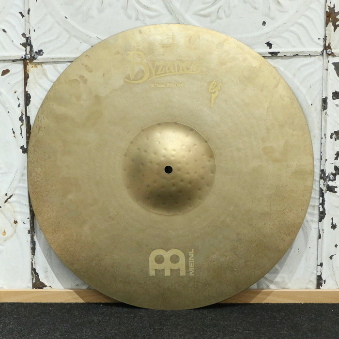 Used Meinl Byzance Vintage Sand Crash Cymbal 18in (1244g)