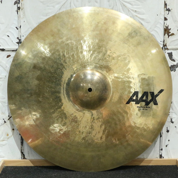 Cymbale ride usagée Sabian AAX Medium 21po (2445g)