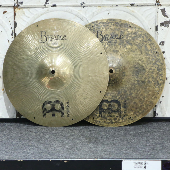 Used Meinl Byzance Fast Hi-hat Cymbals 14in (1196/1426g)