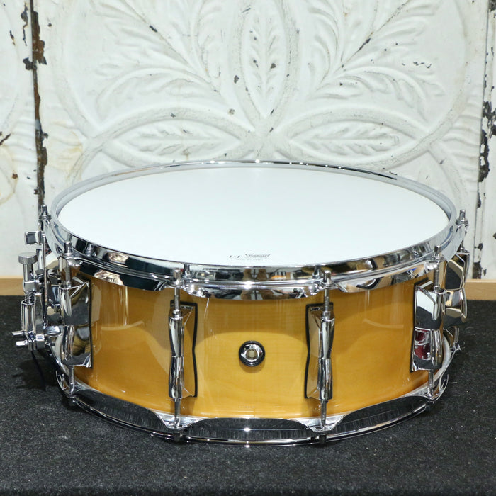 DEMO Yamaha Stage Custom Snare Drum 14X5.5in - Natural Wood