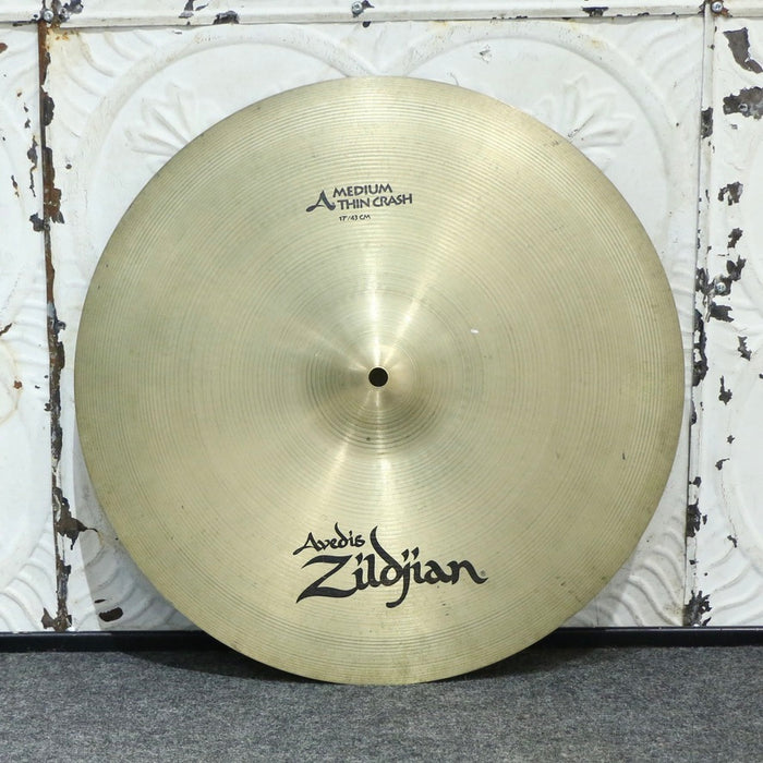 Cymbale crash usagée Zildjian A Medium Thin 17po (1318g)