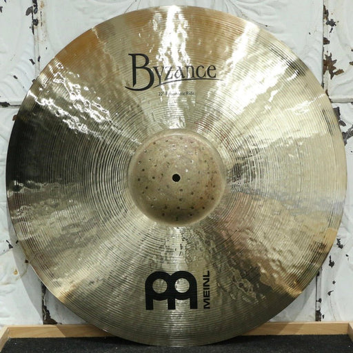 Meinl Byzance Traditional Polyphonic Brilliant Ride Cymbal 22in (2394g) - Timpano - percussion