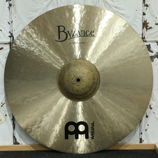 Meinl Byzance Traditional Polyphonic Ride Cymbal 21in (2352g) - Timpano - percussion