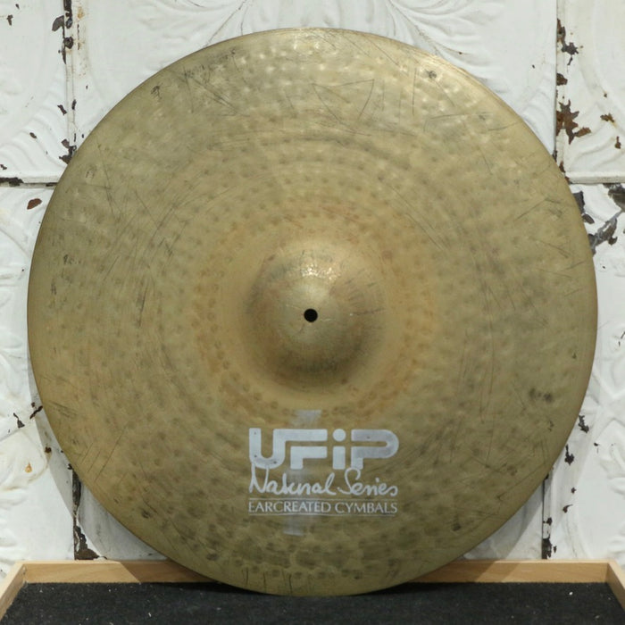 Cymbale ride usagée UFiP Natural Light 22po (2745g)