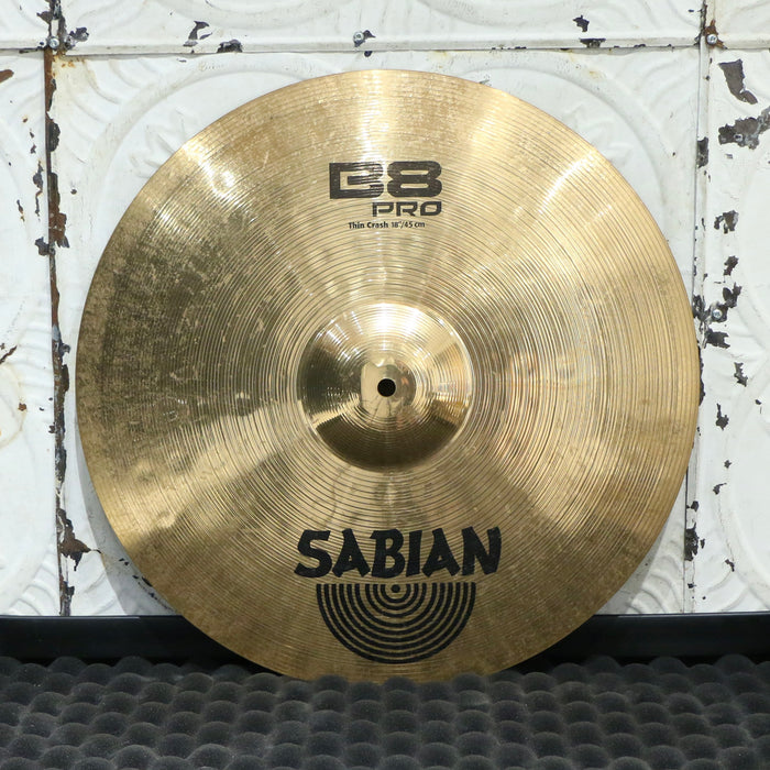 Used Sabian B8 Pro Thin Crash Cymbal 18in