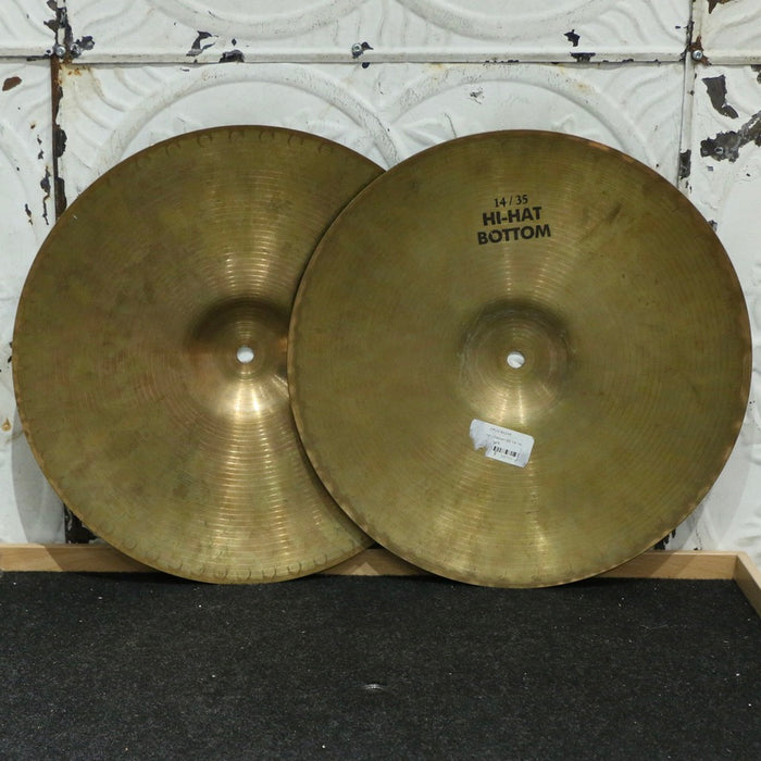Used Sabian B8 Hi-Hat Cymbals 14in (944/1127g)