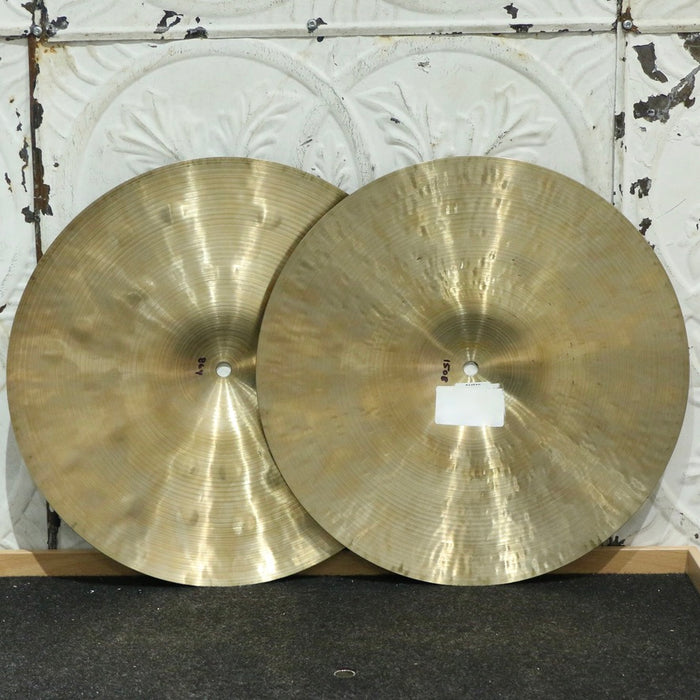 Used Meinl Byzance Vintage Sand Hi-Hat Cymbals 14in (864/1508g)