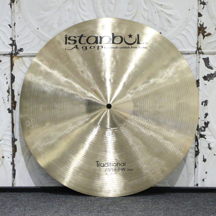 Cymbale crash Istanbul Agop Traditional Paper Thin 18po