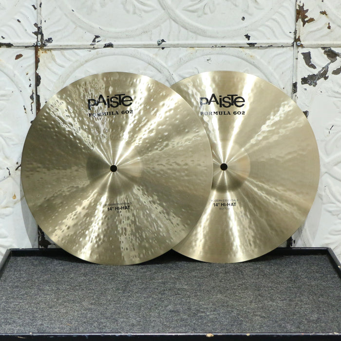 Cymbales hi-hat Paiste Formula 602 Modern Essentials 14po (870/1080g)