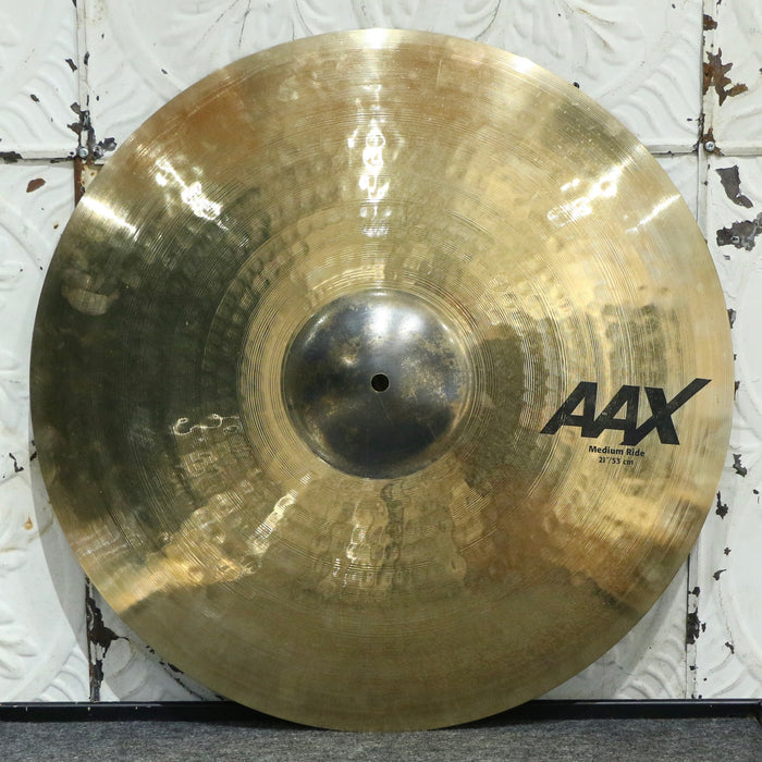 Cymbale ride usagée Sabian AAX Medium 21po (2532g)