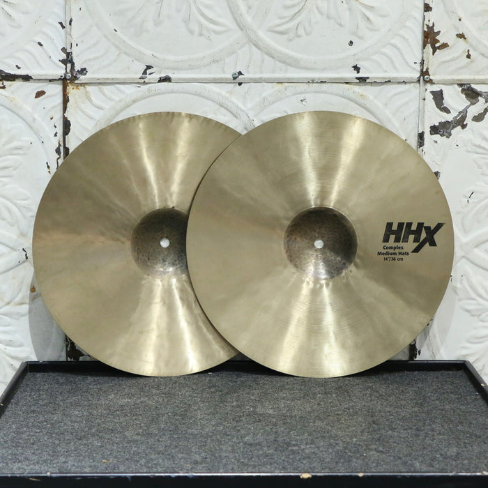 Cymbales hi-hat usagées Sabian HHX Complex Medium 14po (992/1312g)