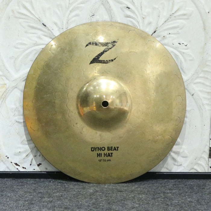 Used Zildjian Z Dyno Beat Bottom Hi-Hat Cymbal 13in (1480g)