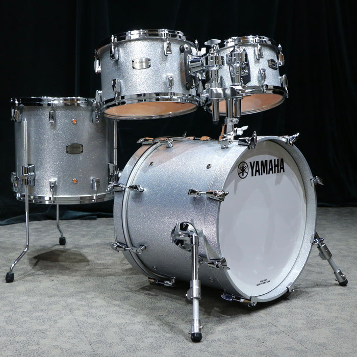 Yamaha Absolute Maple Hybrid Drum Kit 18-10-12-14in - Silver Spa