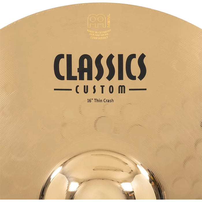 Meinl Classics Custom Thin crash 16in