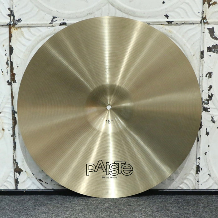 Cymbale crash usagée Paiste Formula 602 Thin 18po (1352g)