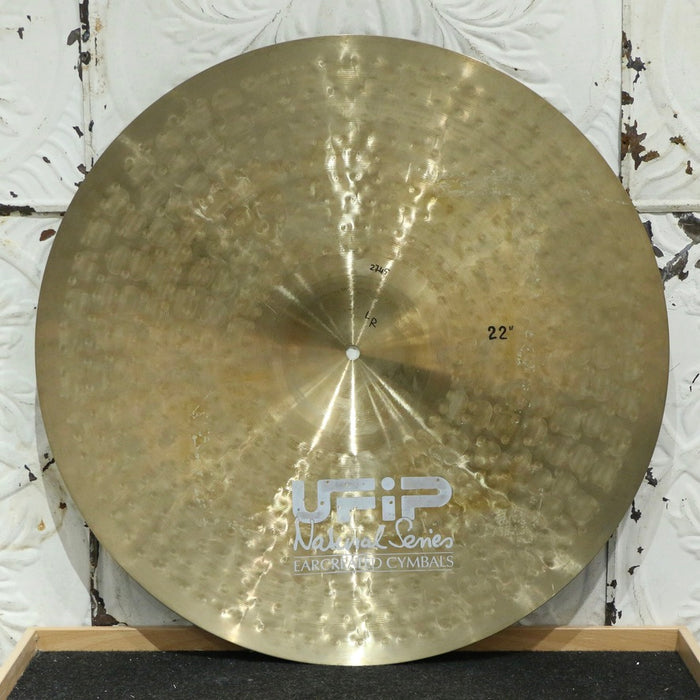 Cymbale ride usagée UFiP Natural Light 22po (2745g)