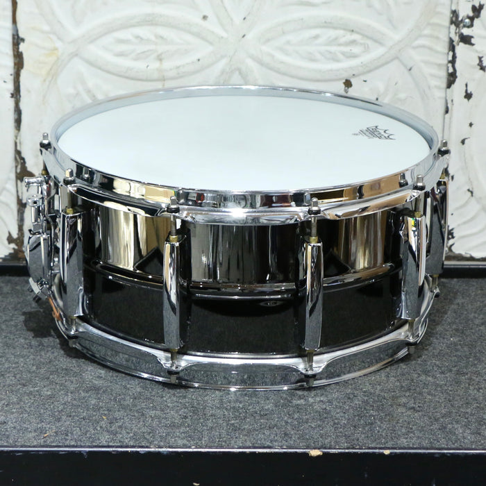 Used Pearl Sensitone Elite Brass Snare Drum 14X6.5in