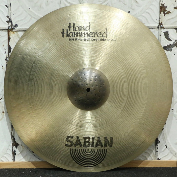 Used Sabian HH Raw Bell Dry Ride Cymbal 21in (3378g)