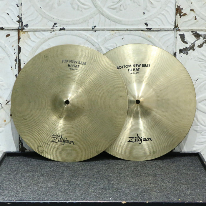 Cymbales hi-hat usagées Zildjian A New Beat 14po (1150/1470g)