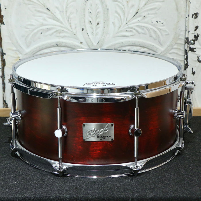 Used Canopus Birch Snare Drum 14X6.5in