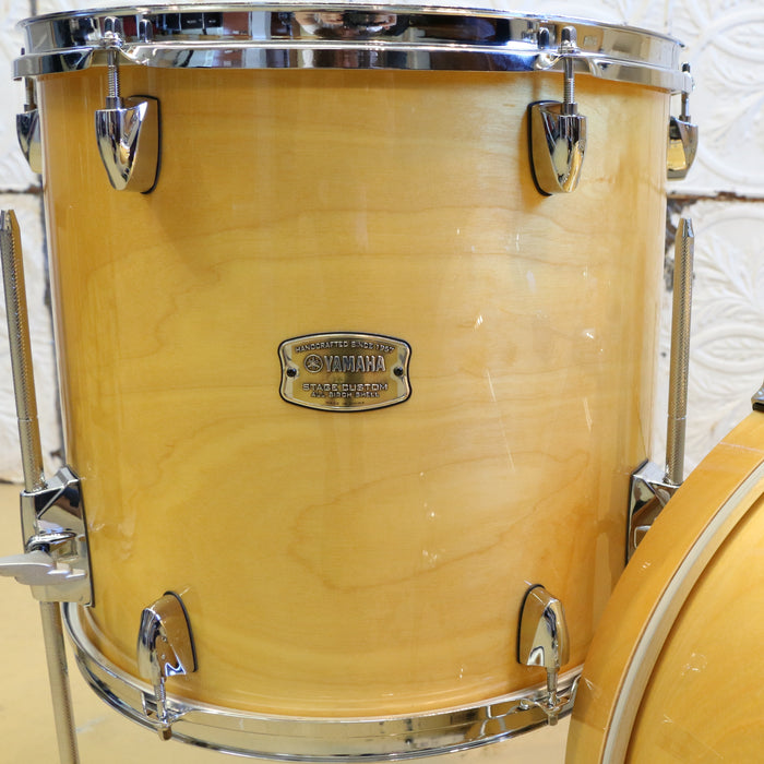Yamaha Stage Custom Bop Drum Kit 18-12-14in - Natural Wood