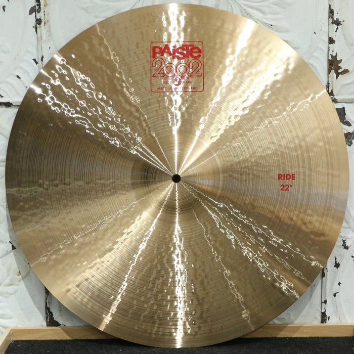 Paiste 2002 Ride Cymbal 22in (3052g) - Timpano - percussion