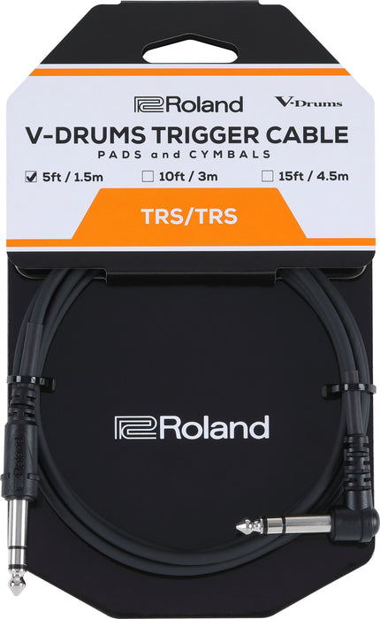 Roland V-Drums Trigger Cable Straight/Angled 5ft