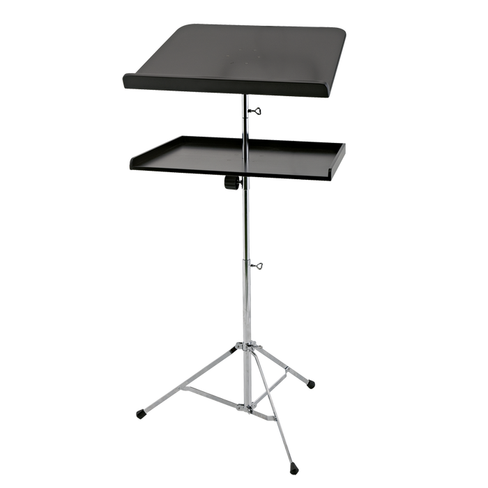 Kolberg 4501ZHSW Conductor's music stand, travelling model (97-140cm/60x40cm tray)
