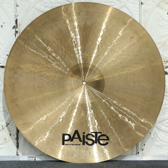 Cymbale ride usagée Paiste 2002 Big Beat 24po (2798g)