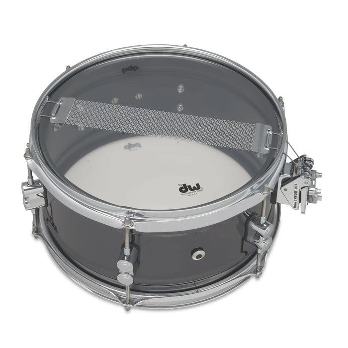 Pacific Drums Black Nickel over Steel with Chrome Hardware Snare Drum 6x12in PDP