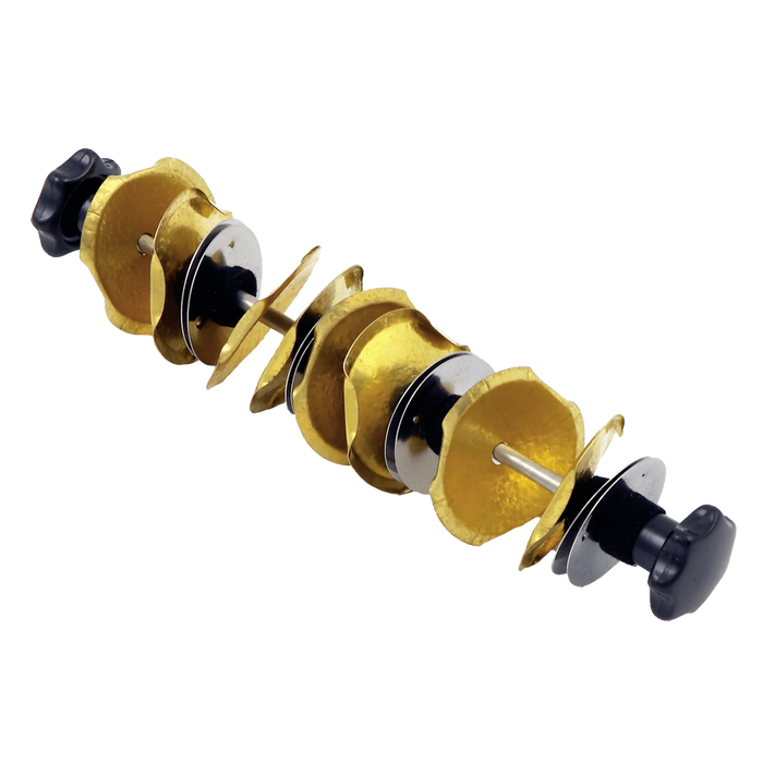 Kolberg 1917 Spurs on handle, chrome and bronze jingles