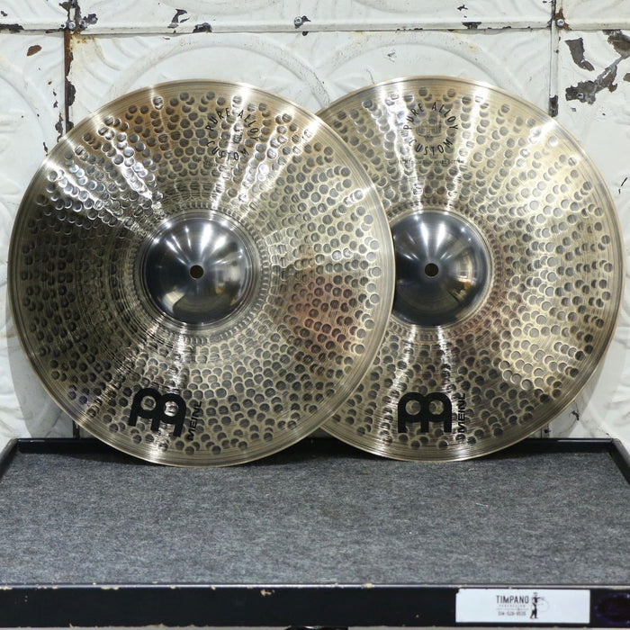 Cymbales hi-hat Meinl Pure Alloy Custom Medium Thin 15po (1098/1238g)