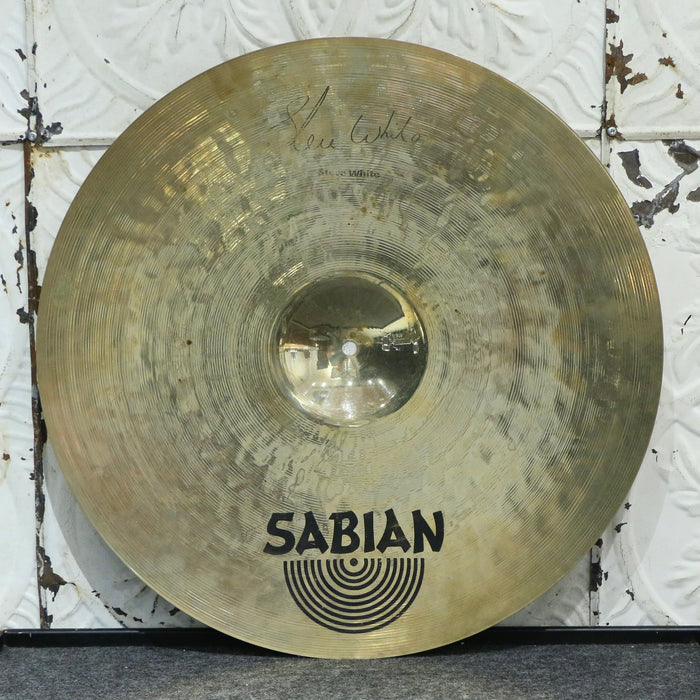 Cymbale ride usagée Sabian Signature Live Steve White 20po (2092g)