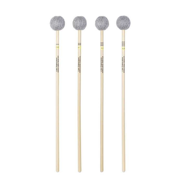 Kolberg R707 marimba mallets Jasmin Kolberg Solo 2 yellow set of 4 rattan