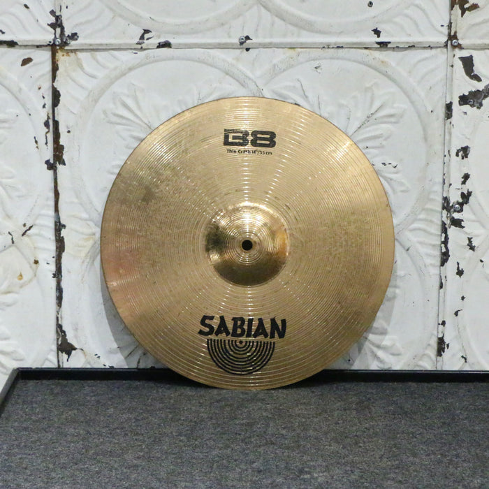 Used Sabian B8 Thin Crash Cymbal 14in