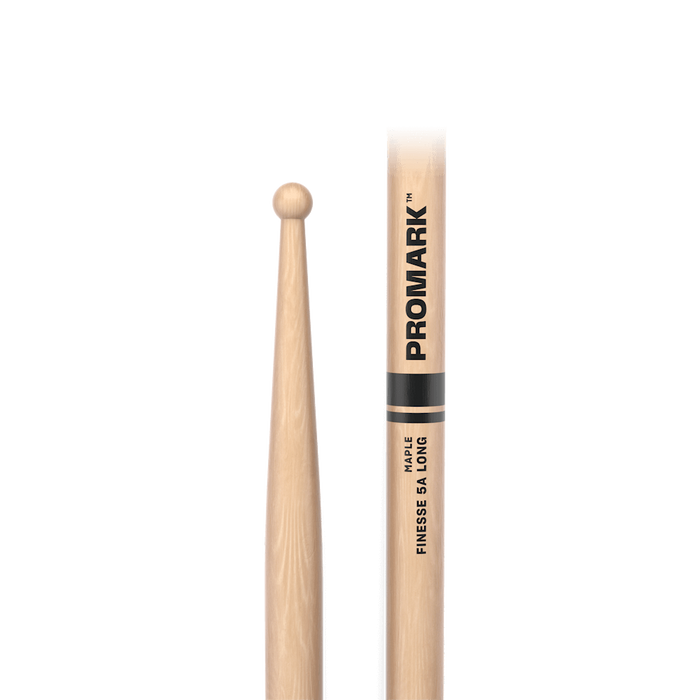 ProMark Finesse 5A Long Drum Sticks - Maple