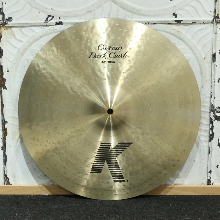 Cymbale crash usagée Zildjian K Custom Dark 16po (940g)
